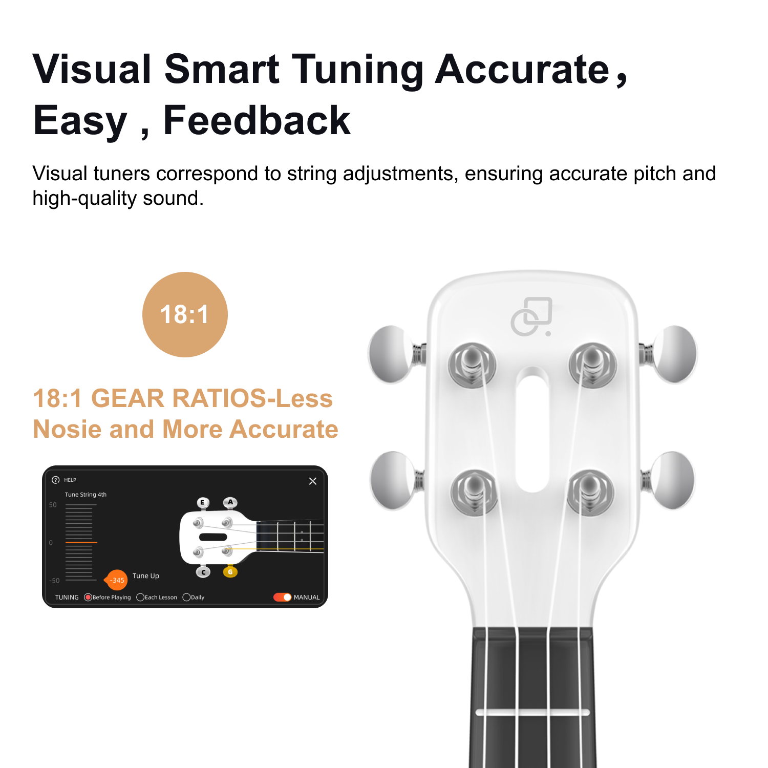 PopuMusic Smart Ukulele