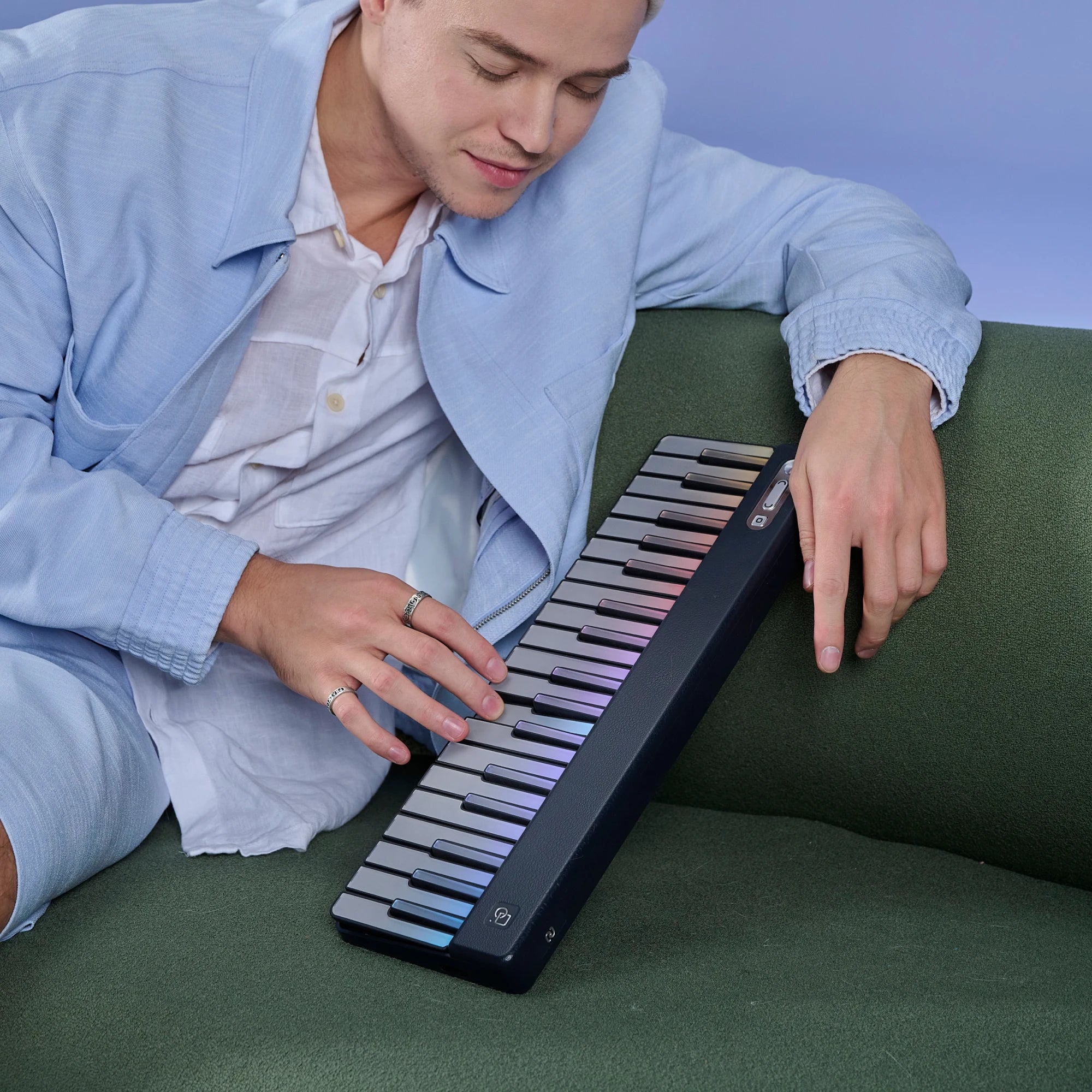 PartyKeys 36-Key Light-Guided MIDI Keyboard