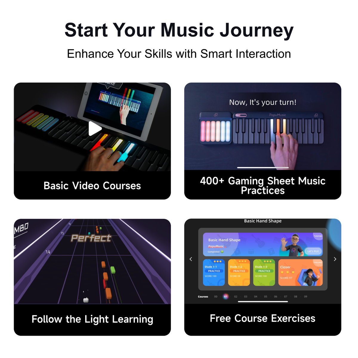PopuMusic Smart Keyboard