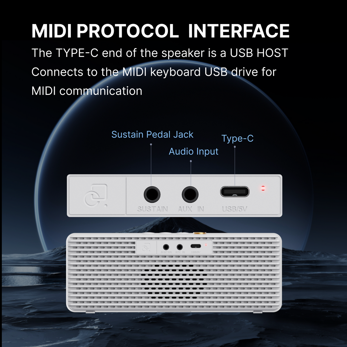 PopuMusic Smart MIDI Sounds Speaker