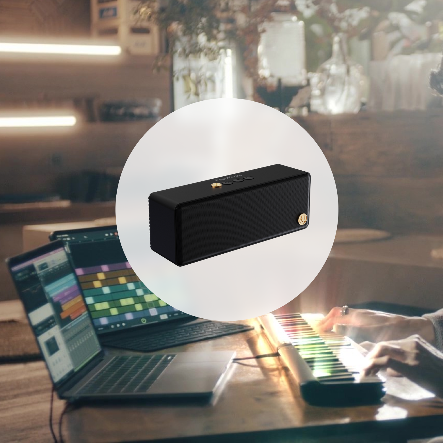 PopuMusic Smart MIDI Sounds Speaker