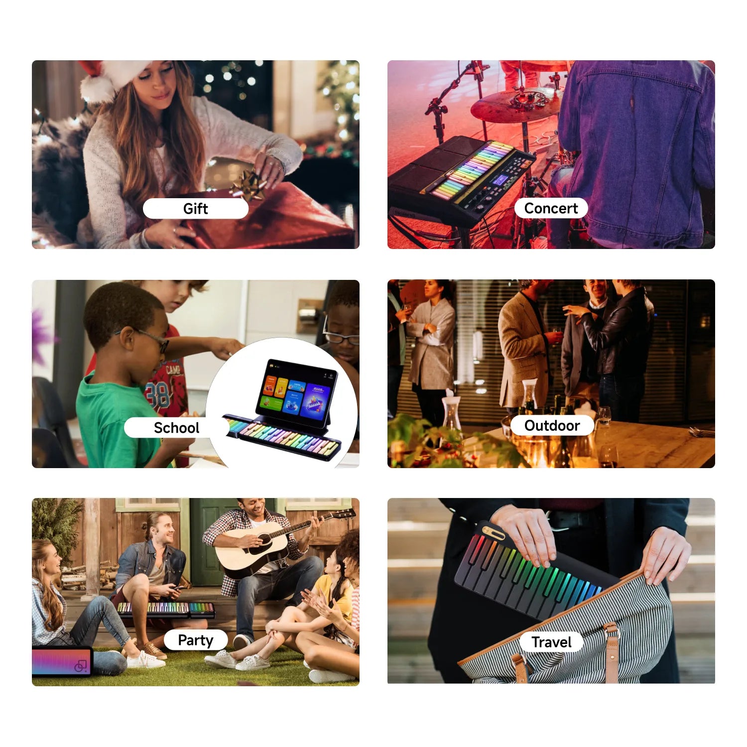 PopuPiano Smart Keyboard