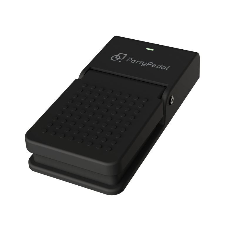 PartyKeys PartyPedal Wireless & Wired Sustain Pedal