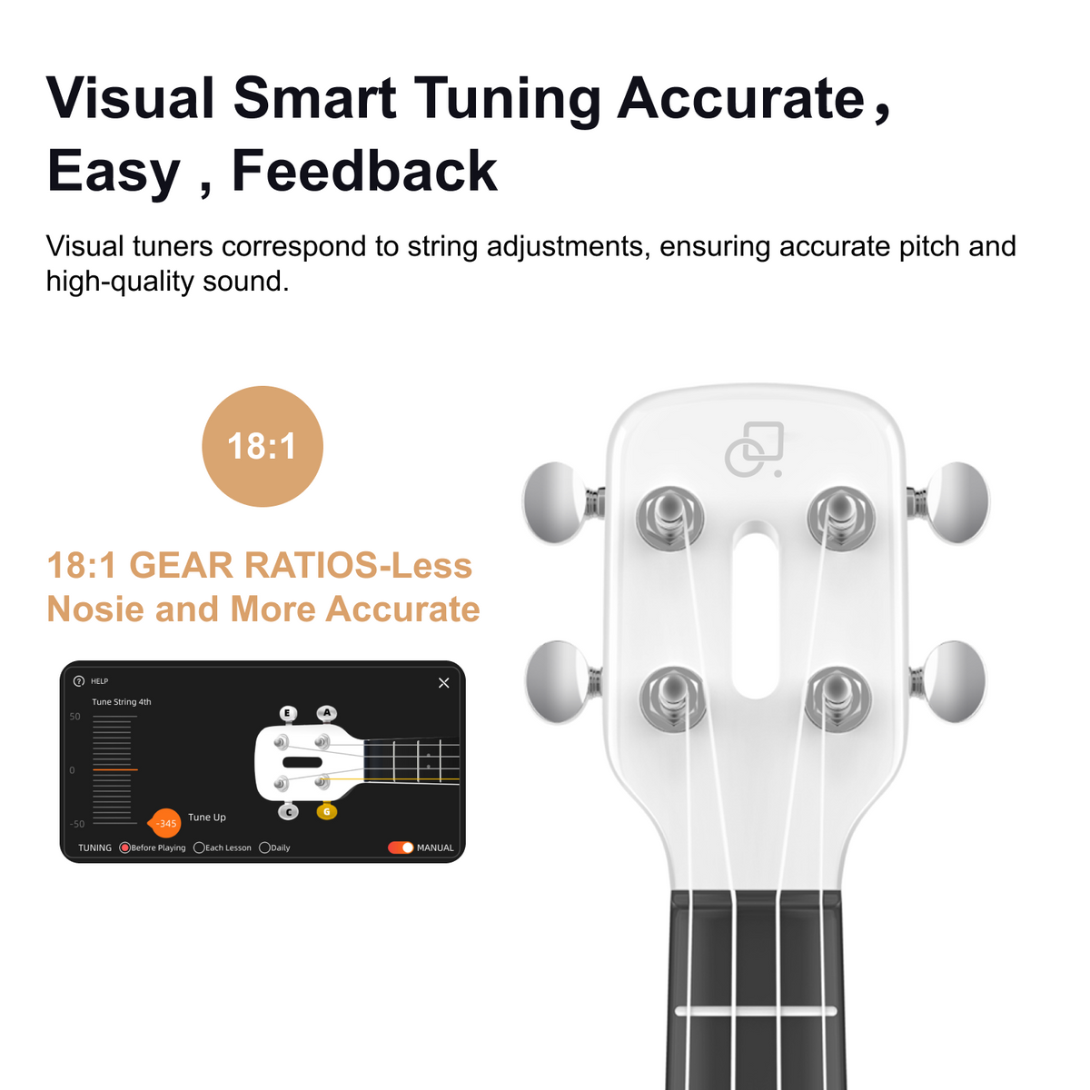 PopuMusic Smart Ukulele
