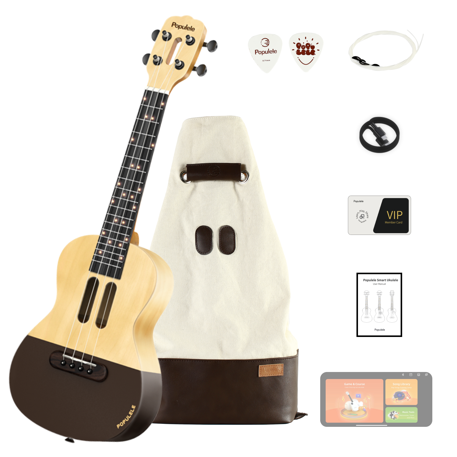 Populele M1 Smart Ukulele