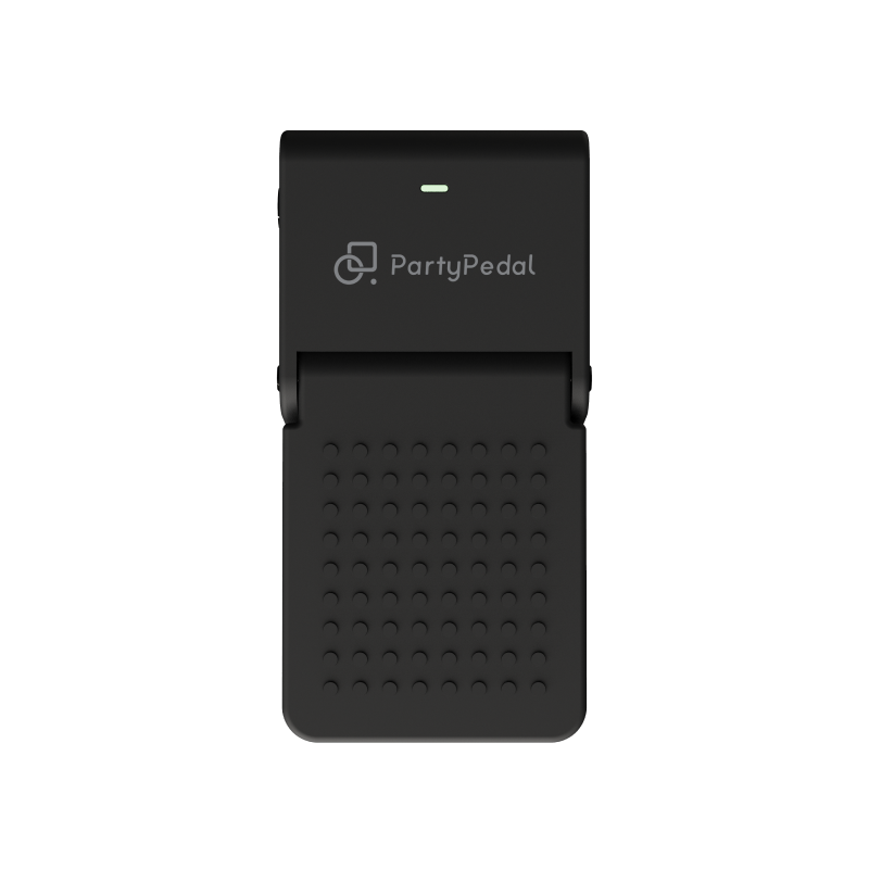 PartyKeys PartyPedal Wireless & Wired Sustain Pedal