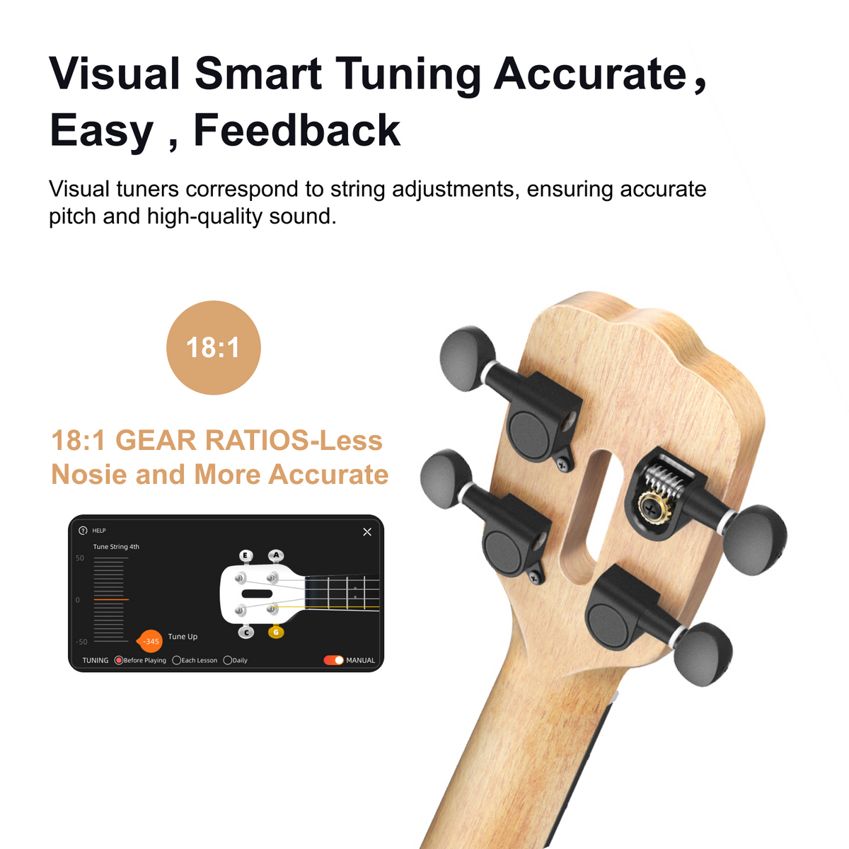 PopuMusic Smart Ukulele