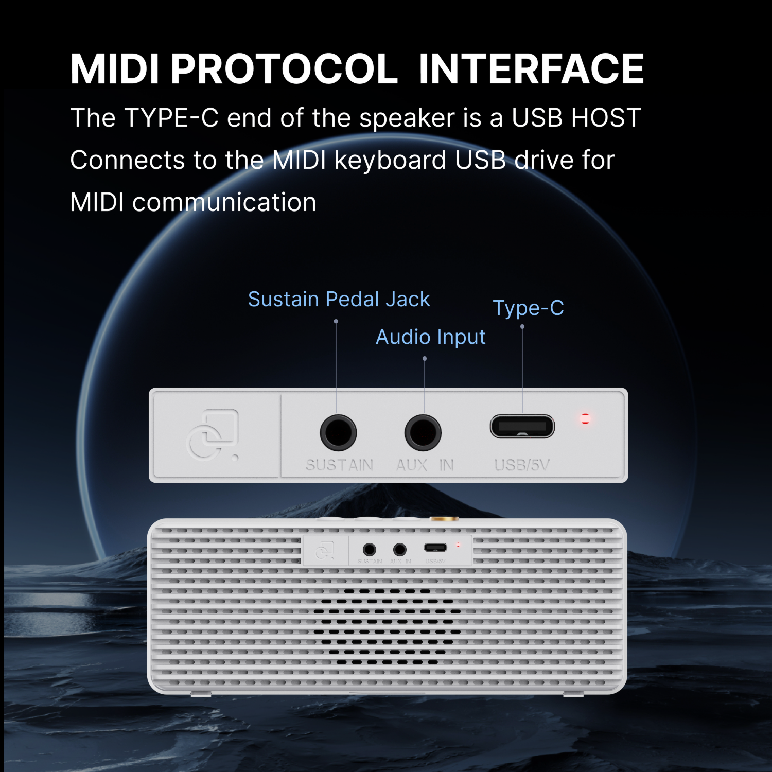 PopuMusic Smart MIDI Sounds Speaker