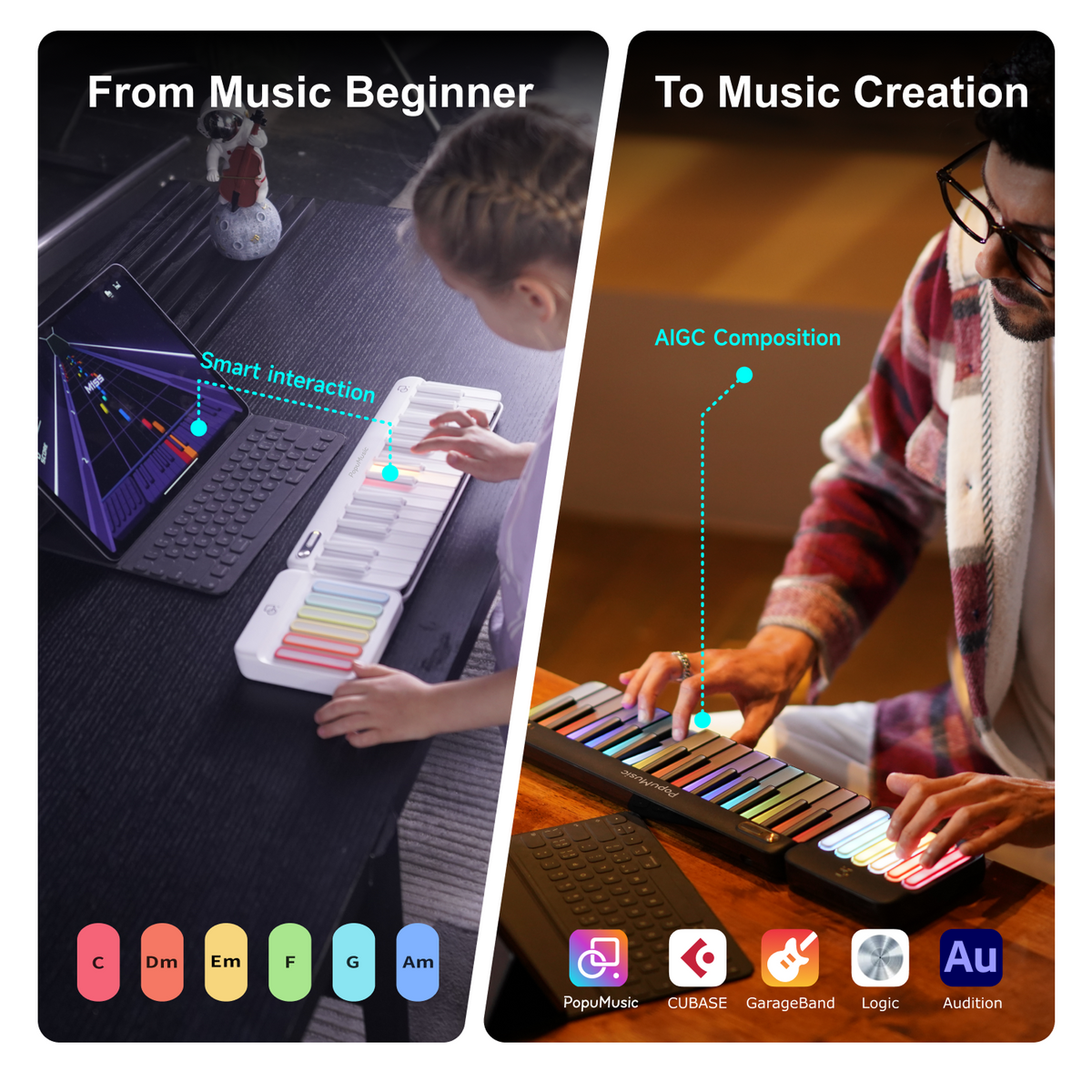 PopuMusic Smart Keyboard