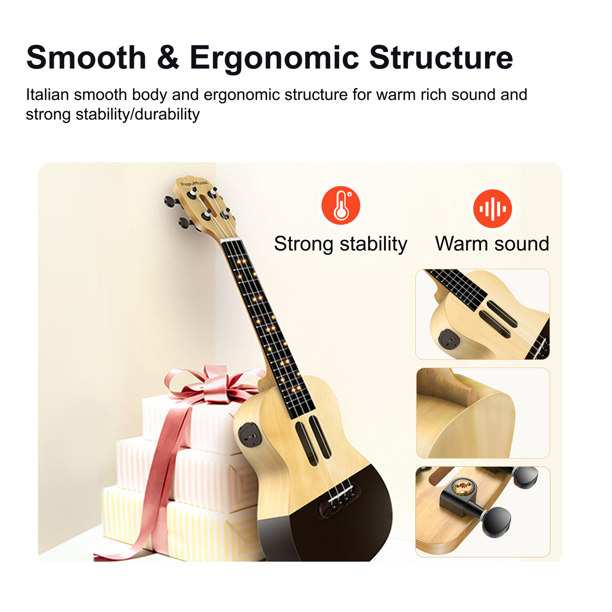 PopuMusic Smart Ukulele