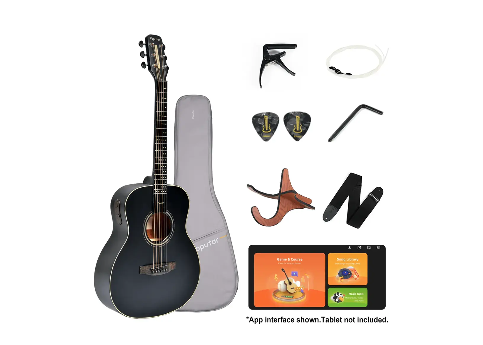 Poputar Smart Guitar T2