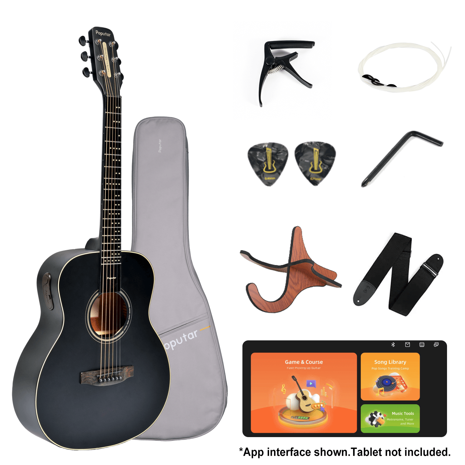 Poputar Smart Guitar T2