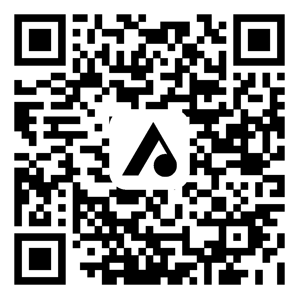QR code to claim one free month of Anything Piano